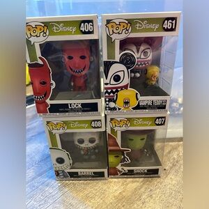 Funko Pop Disney Nightmare Before Christmas Set
